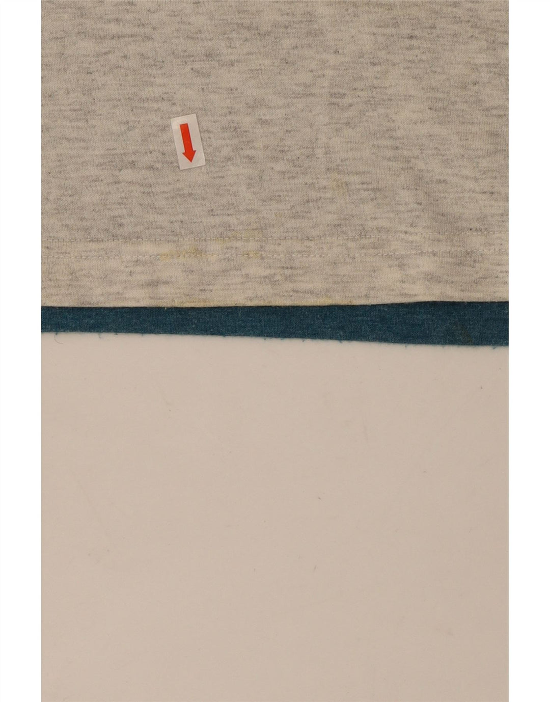 Polo Diadora Uomo Large in cotone color block grigio