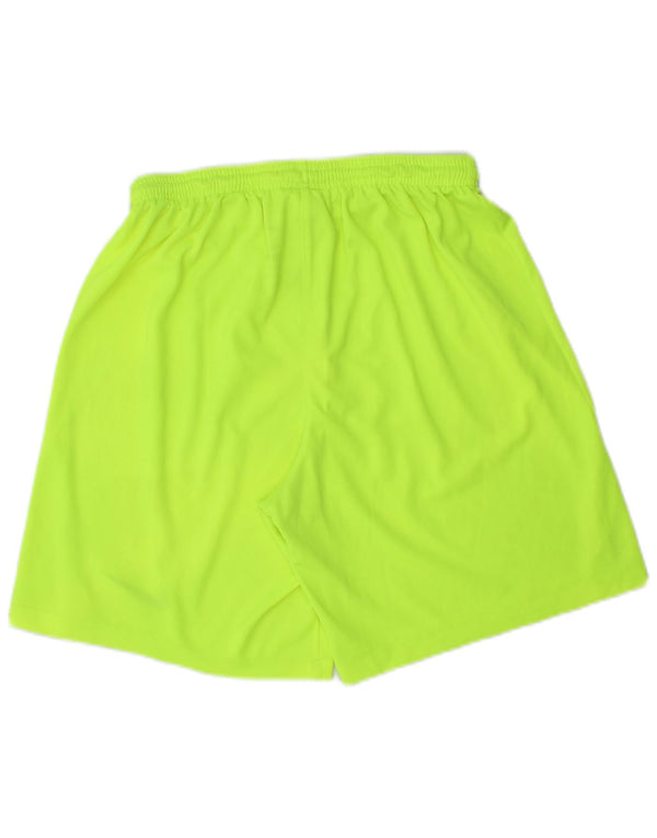 Pantaloncini sportivi Nike Dri Fit Slim Fit da uomo, grandi, in poliestere giallo