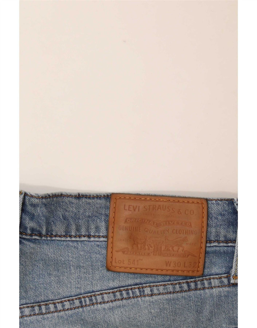 Levi's Uomo 541 Jeans dritti W30 L32 Cotone Blu