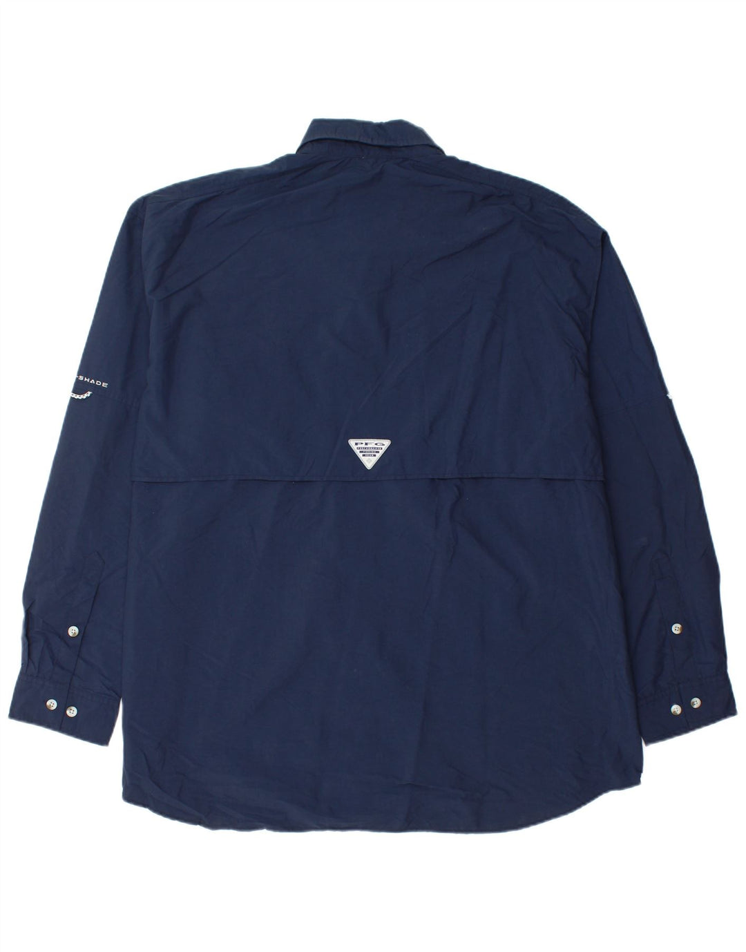 Camicia da uomo Columbia XL in nylon blu navy