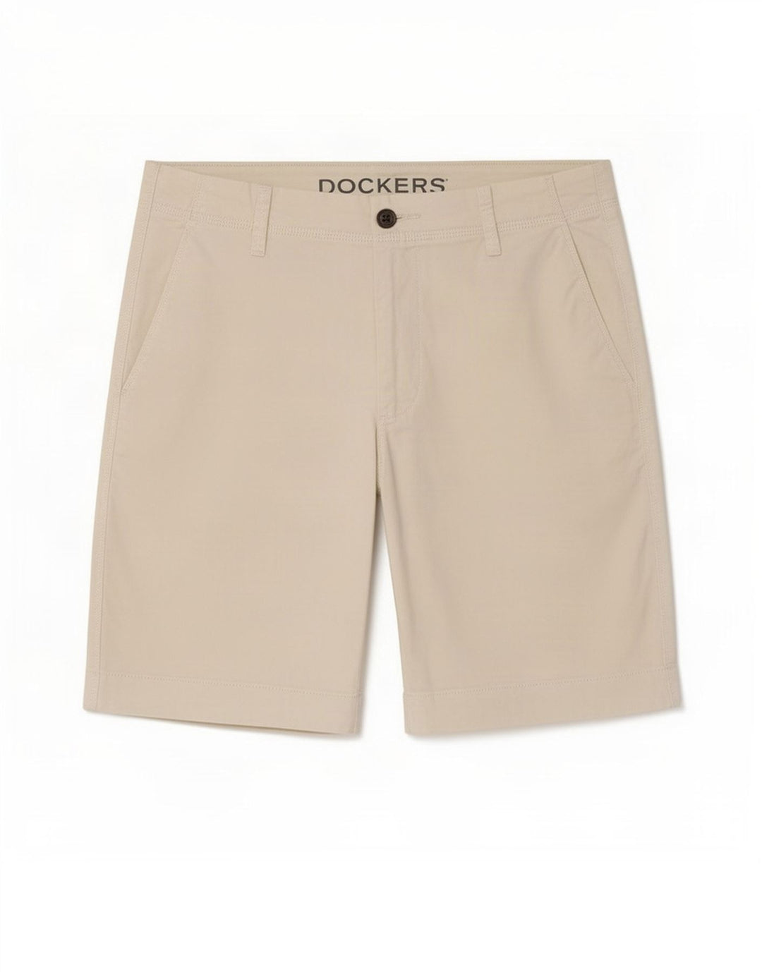 Pantaloncini chino da uomo Dockers medi W30 in cotone bianco