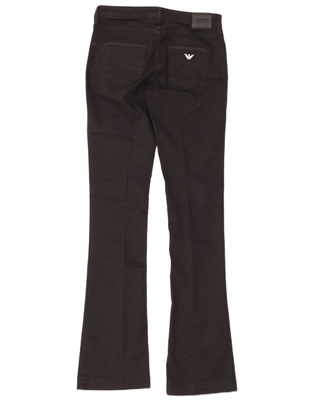 Jeans svasati da donna Armani W29 L35 cotone nero
