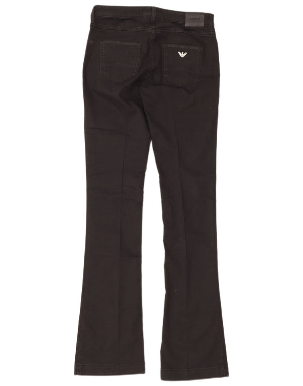 Jeans svasati da donna Armani W29 L35 cotone nero