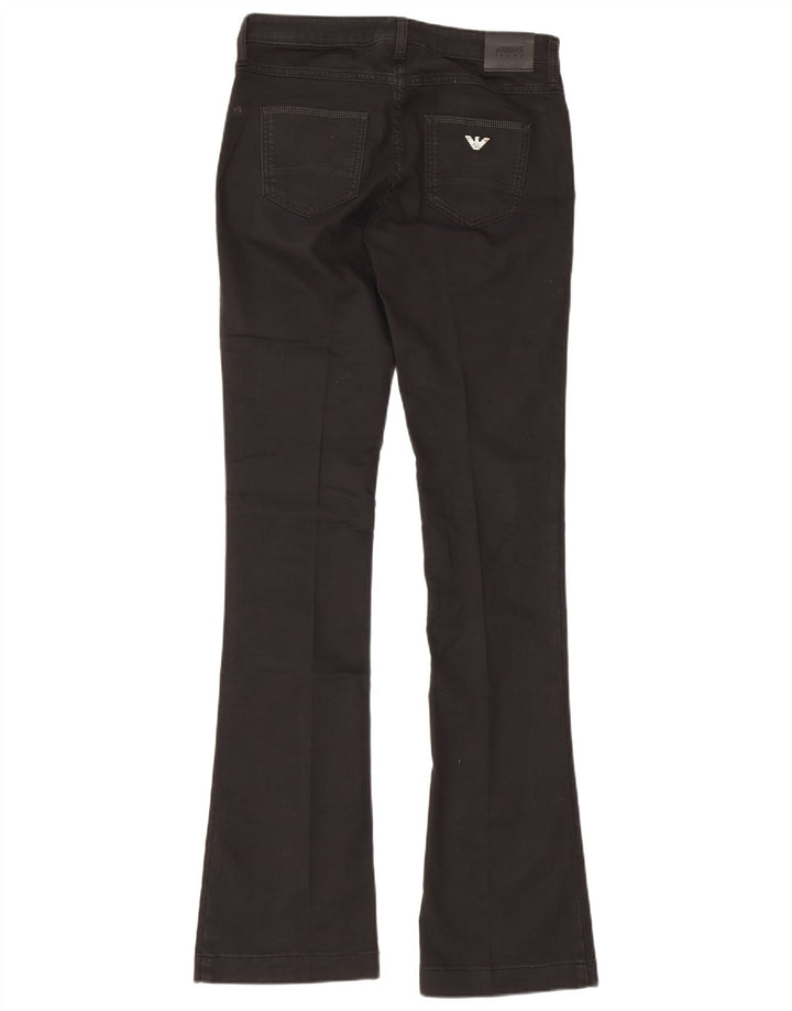 Jeans svasati da donna Armani W29 L35 cotone nero