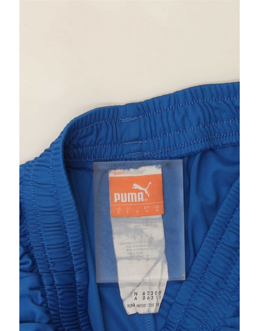 Pantaloncini sportivi da uomo Puma Small blu in poliestere