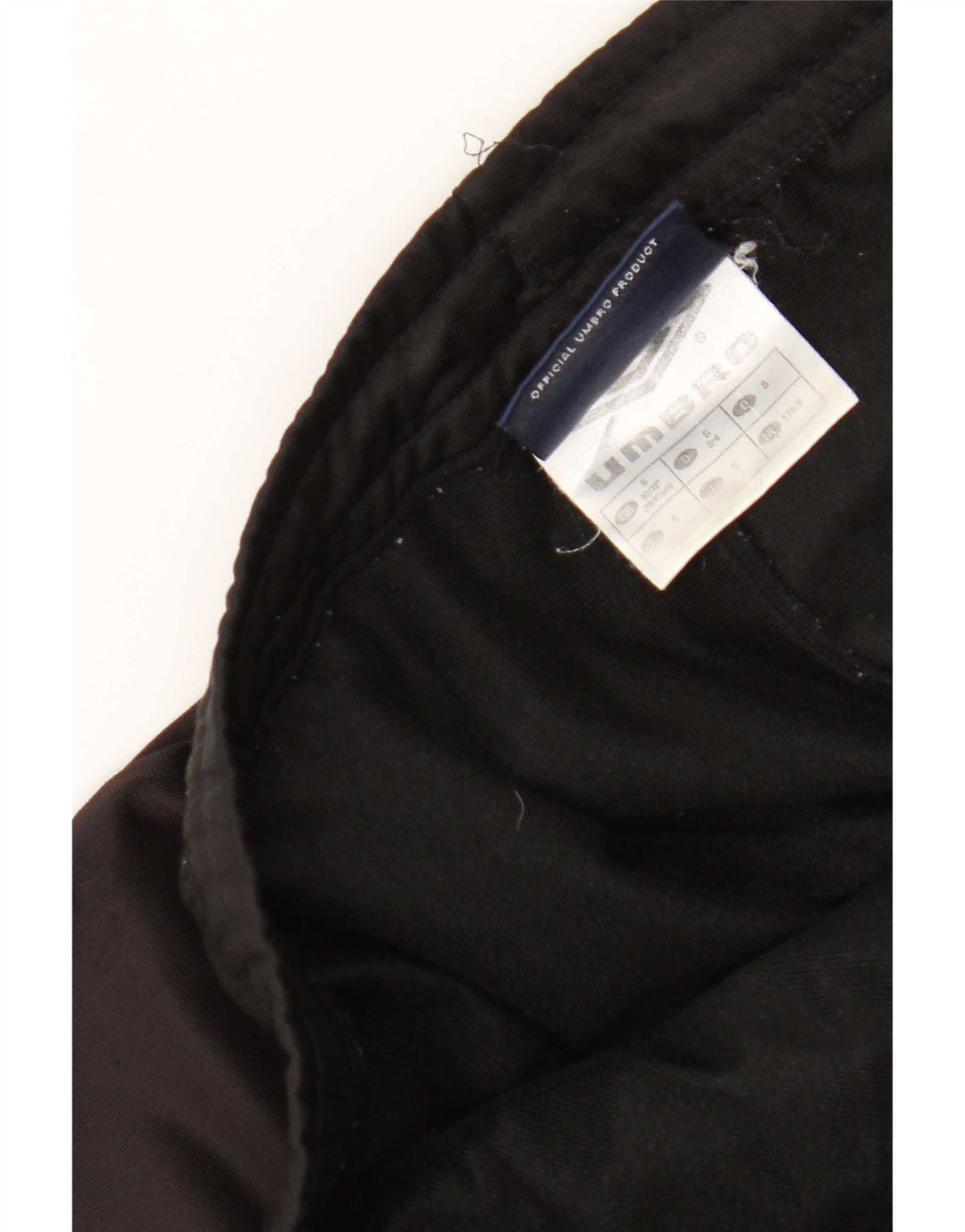 Pantaloni da tuta da uomo Umbro Small in poliestere nero