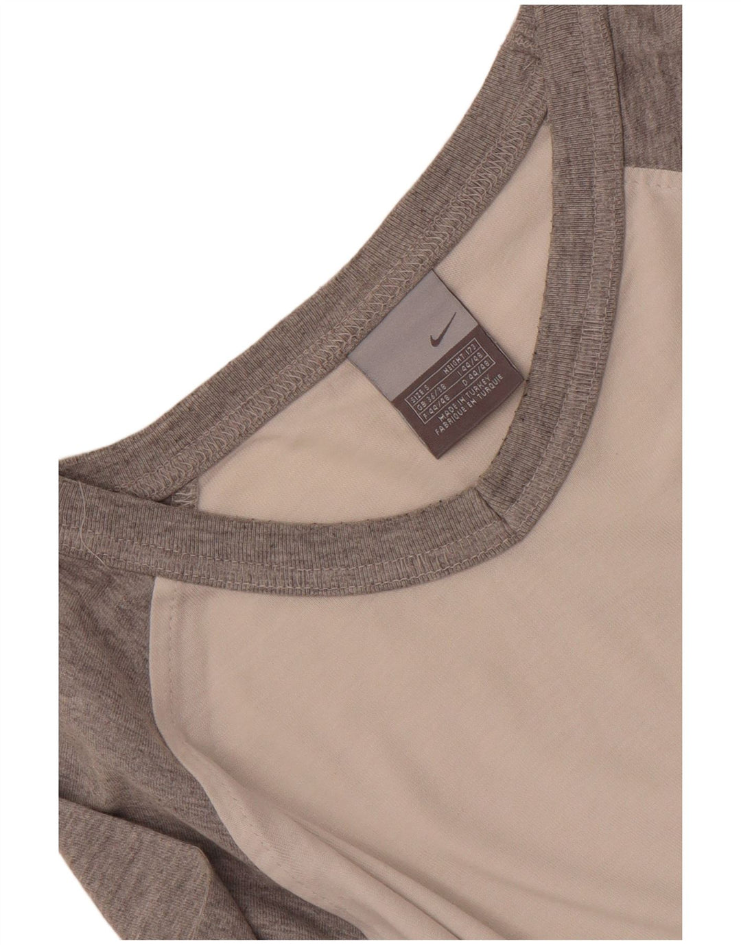 T-shirt da uomo Nike Top UK 36/38 Small White Colourblock