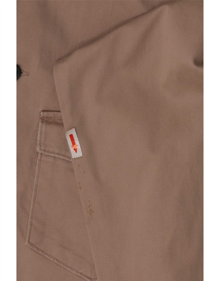 Camicia da uomo All Saints in cotone beige medio