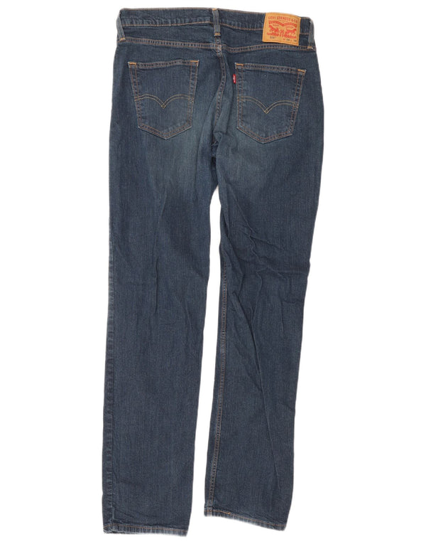 Levi's Uomo 514 Jeans dritti W34 L34 Cotone blu navy