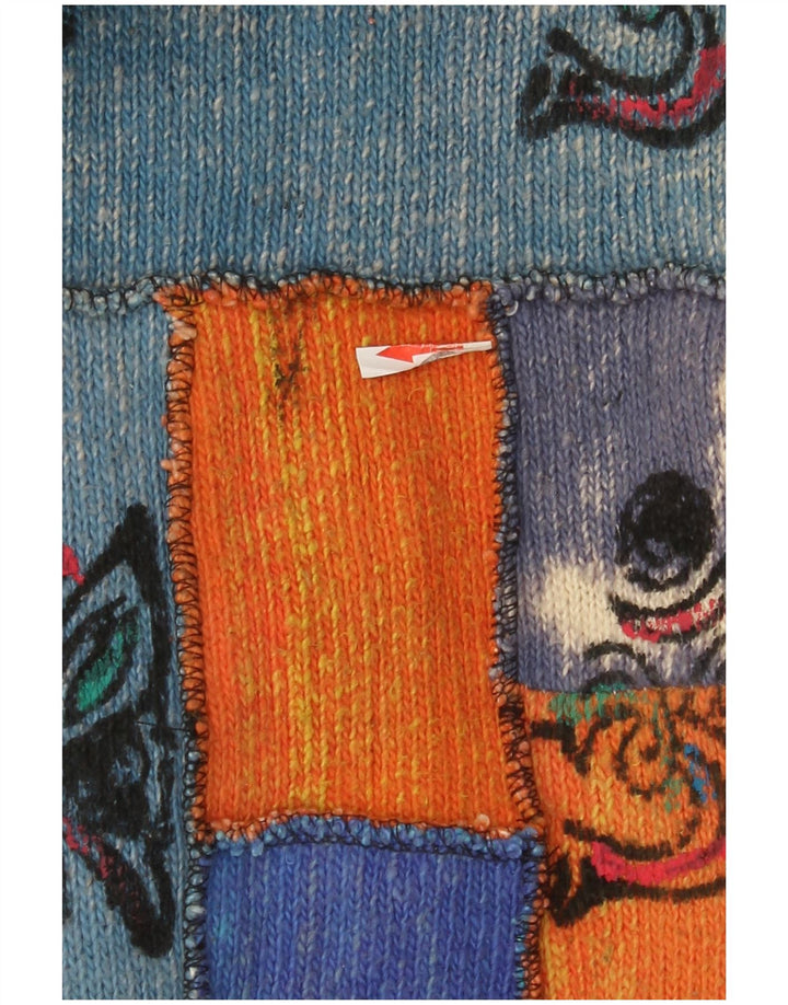 Bomber grafico da uomo Himalaya UK 40 Grande patchwork multicolore