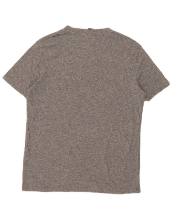 T-shirt da uomo Champion Top piccola in cotone grigio