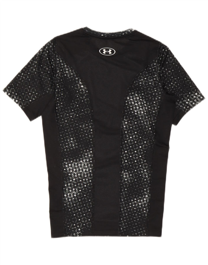 Maglietta grafica da donna Under Armour Top UK 12 poliestere nero medio