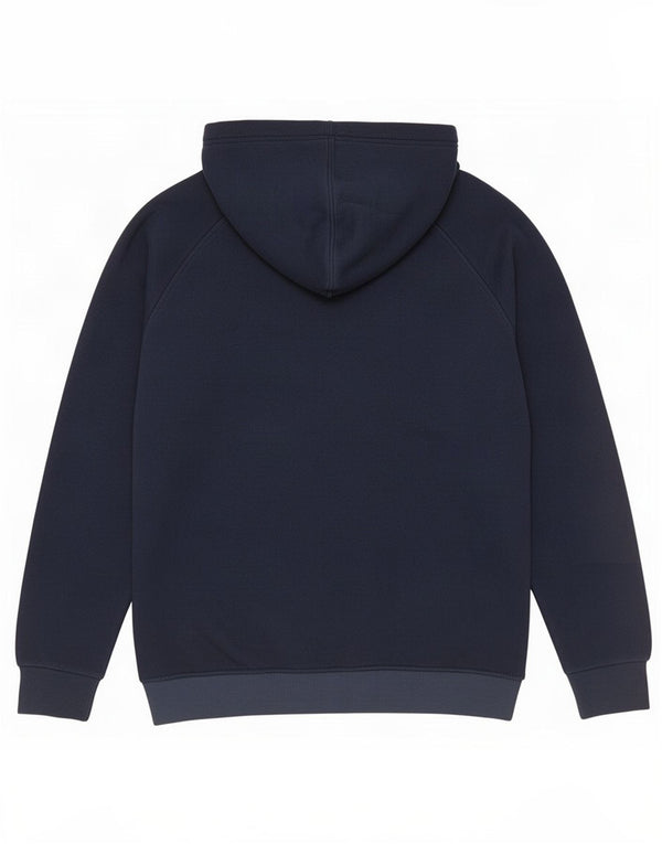 Felpa con cappuccio grafica da uomo Adidas Large in cotone blu navy