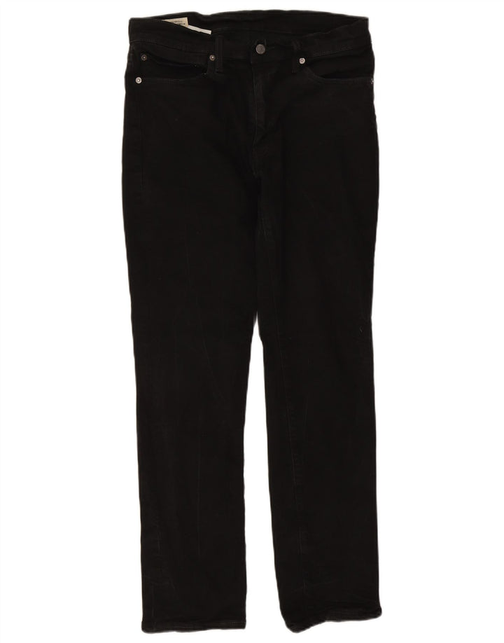 Jeans Levi's Uomo 511 Slim W34 L29 Cotone Nero