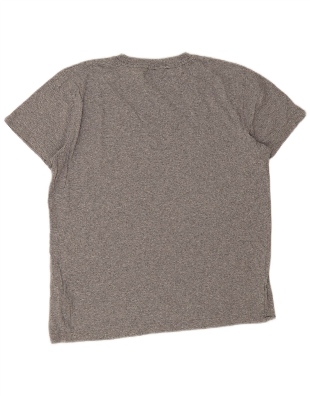 Gant T-shirt grafica da uomo Top grande in cotone grigio