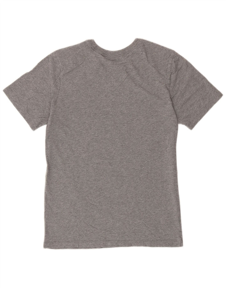 T-shirt grafica da uomo Jordan Top piccola in cotone grigio