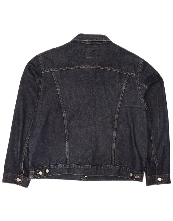 RIFLE Giacca in denim da uomo UK 44 2XL Cotone blu