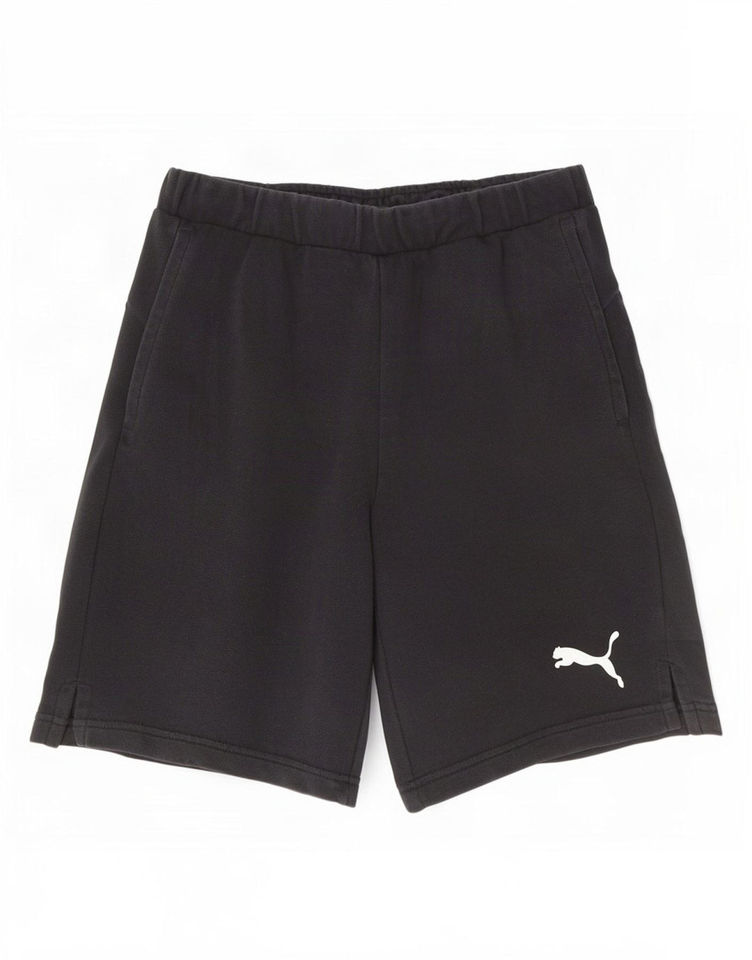 Pantaloncini sportivi da uomo Puma piccoli in cotone nero