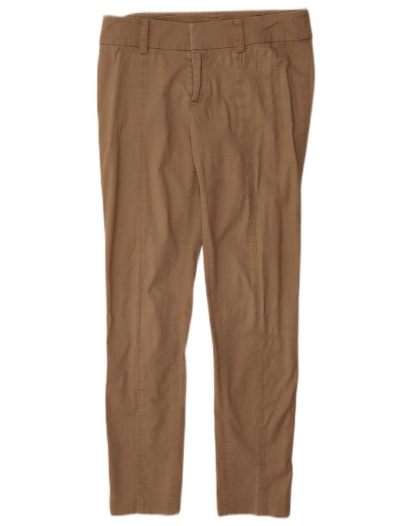 Pantaloni casual skinny da donna a vita bassa Stefanel IT 40 Small W28 L29 Beige