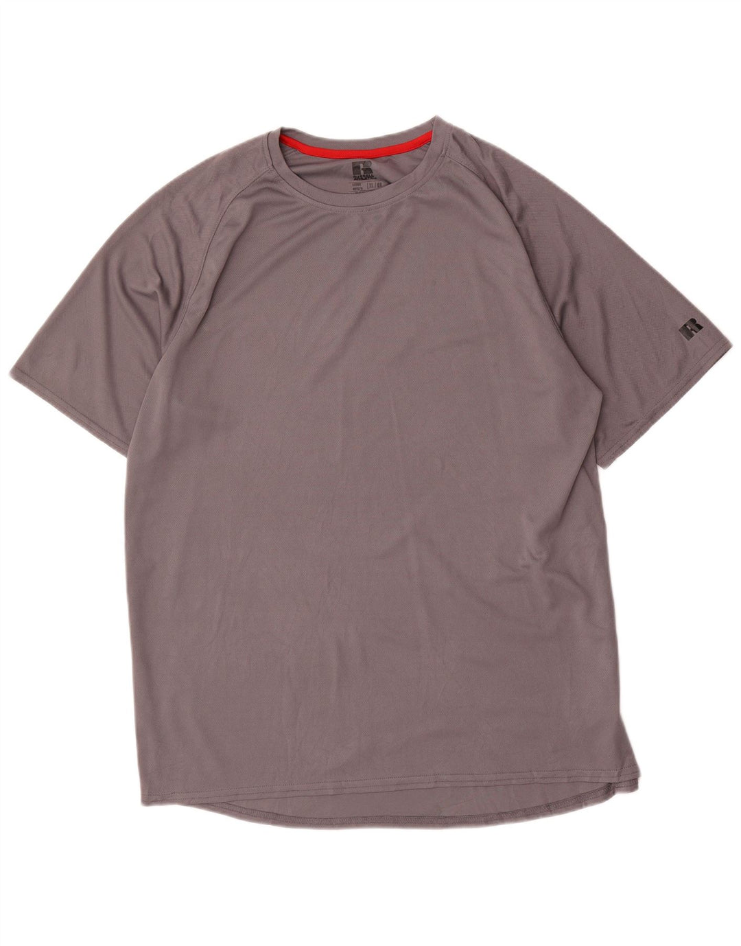 T-shirt da uomo RUSSELL ATHLETIC Top XL poliestere grigio