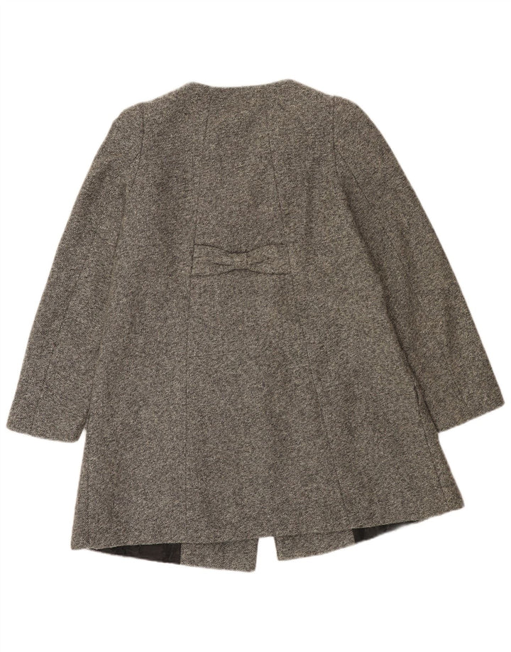 Cappotto doppiopetto da donna Zara UK 8 piccolo poliestere grigio