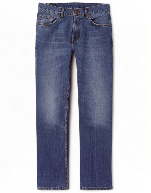 Tommy Hilfiger Mens Straight Jeans W34 L32 Navy Blue Cotton