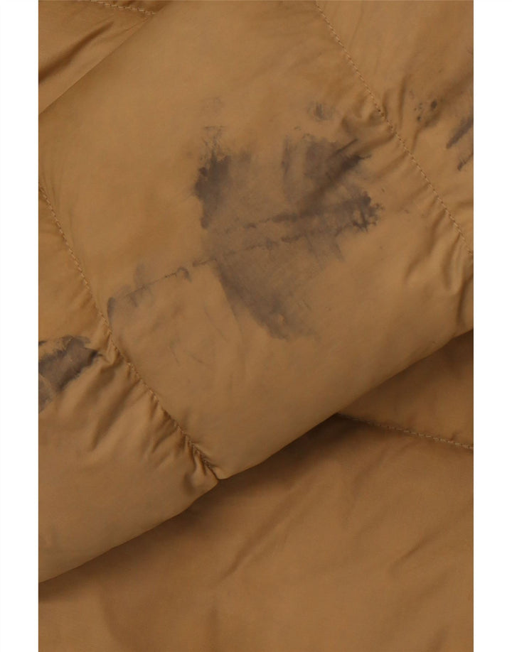 THE NORTH FACE Giacca imbottita da donna UK 14 Nylon color block beige medio