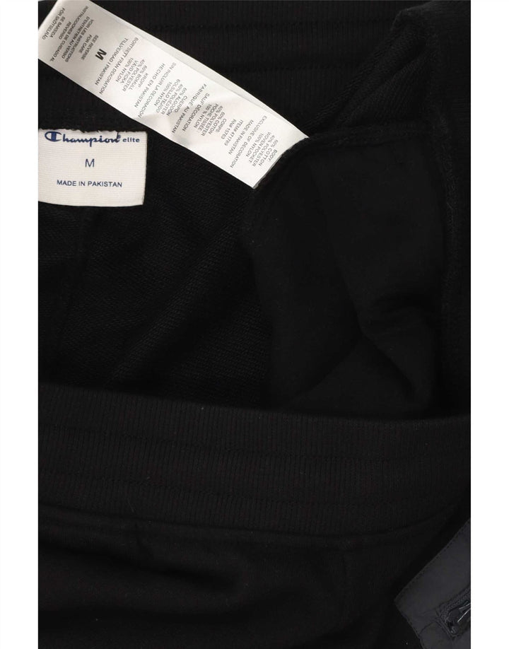 Pantaloni da tuta cargo da uomo Champion Joggers cotone medio nero