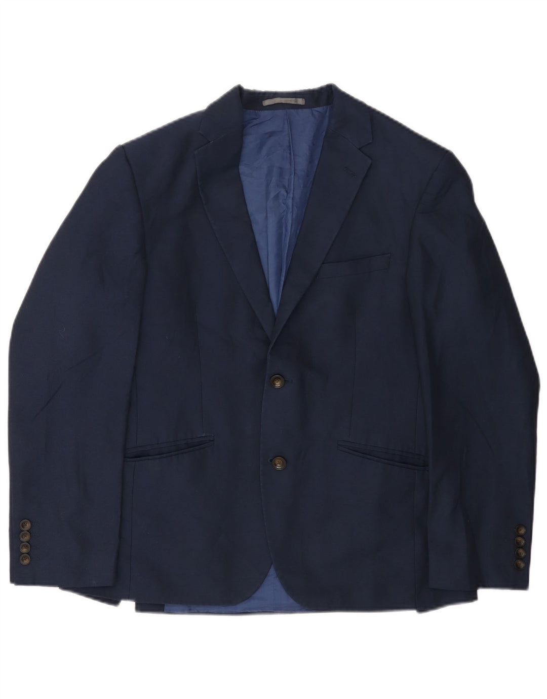Giacca blazer a 2 bottoni da uomo Marks & Spencer EU 48 medio blu navy