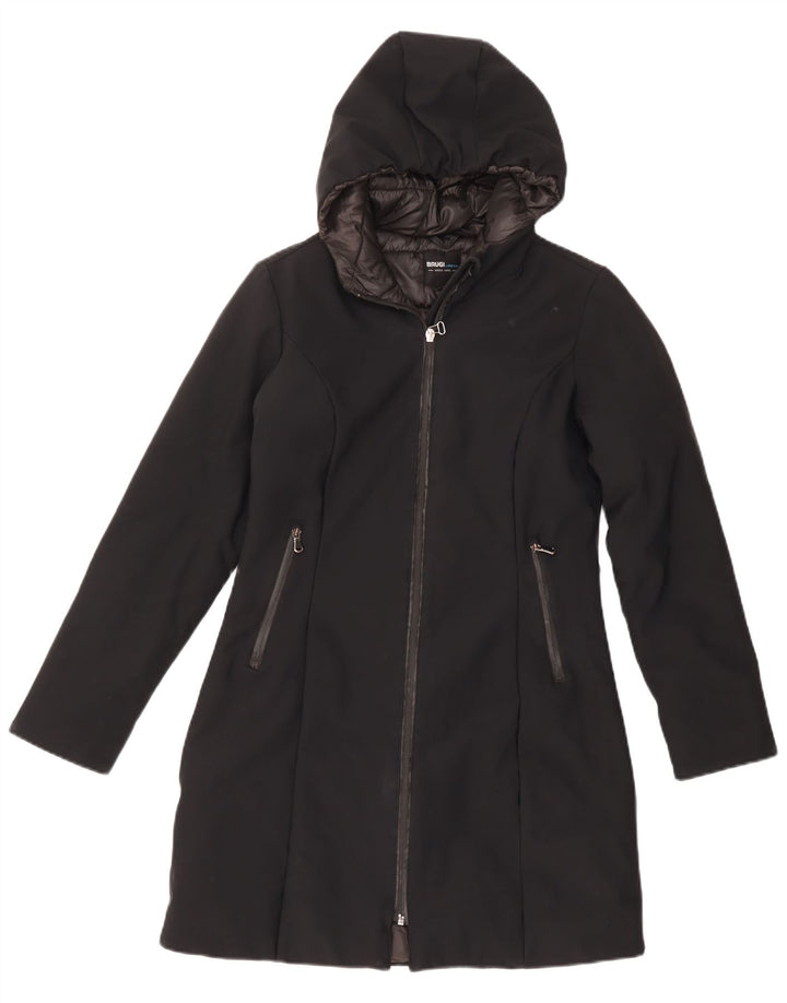 Cappotto imbottito con cappuccio Brugi Donna IT 42 Medio Nero