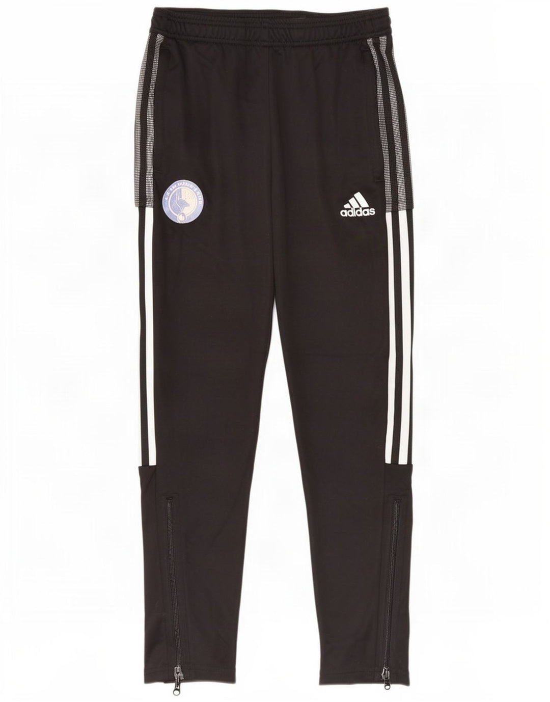 Pantaloni da tuta Adidas Aeroready da uomo piccoli in poliestere nero