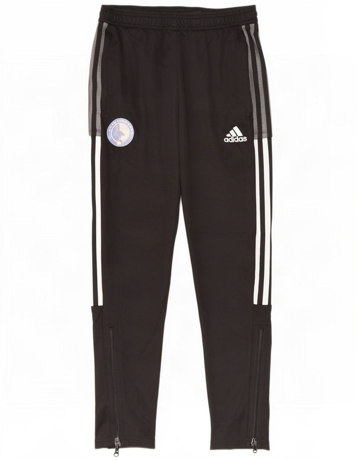 Pantaloni da tuta Adidas Aeroready da uomo piccoli in poliestere nero