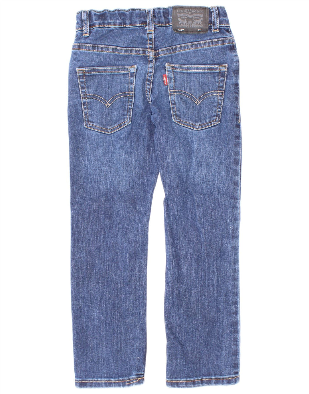 Jeans dritti per ragazzi Levi's 5-6 anni W22 L20 cotone blu
