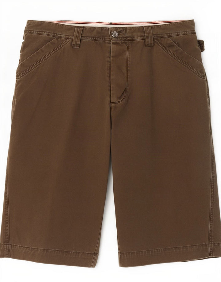 Pantaloncini casual da uomo Fat Face W36 grandi in cotone marrone