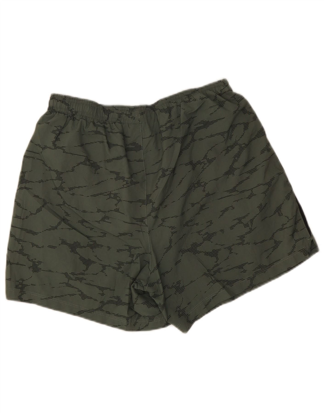 Pantaloncini sportivi da uomo New Balance medio poliestere mimetico kaki