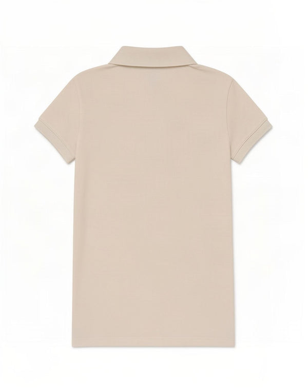 Polo slim fit da donna Tommy Hilfiger UK 4 XS cotone bianco