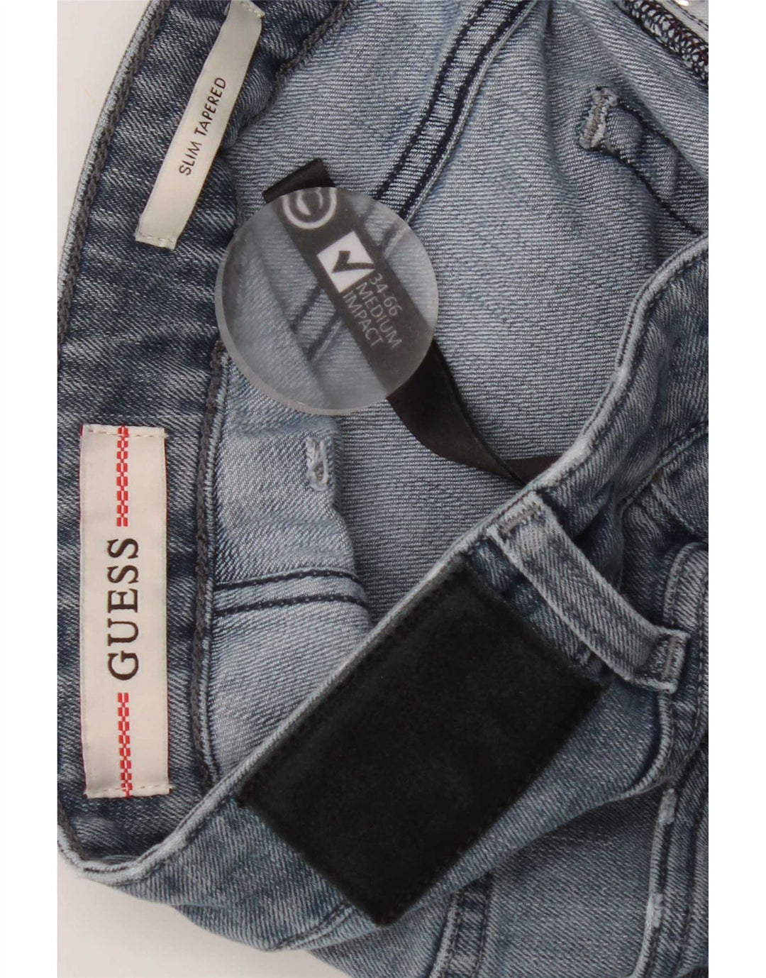 Jeans Guess Slim affusolati da uomo W34 L31 Blu