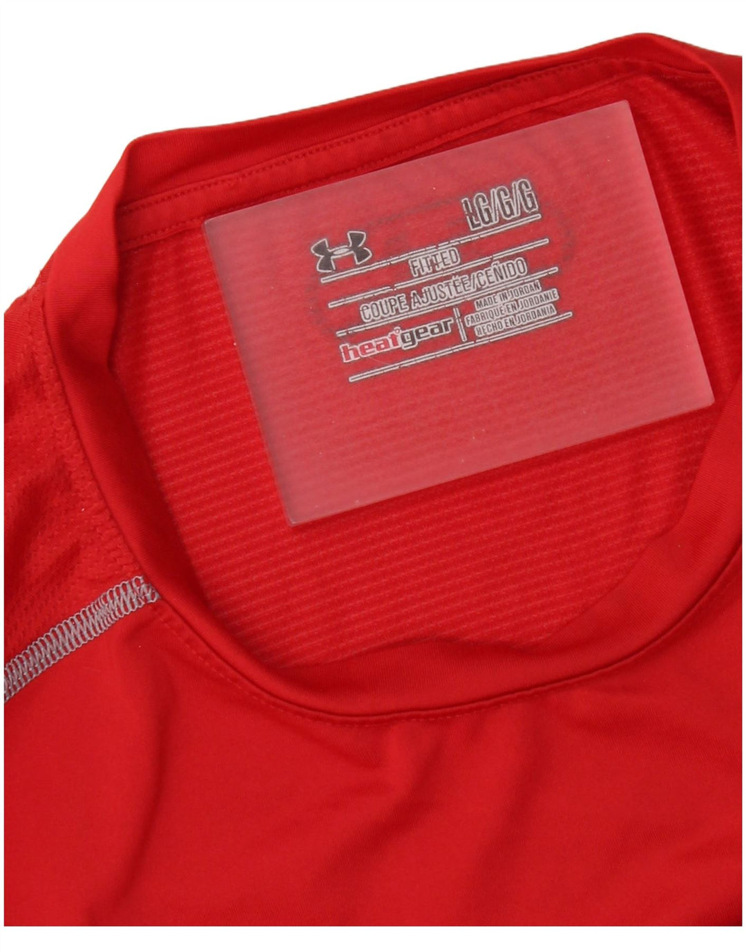 Maglietta Under Armour da uomo Heat Gear, taglia grande, rossa
