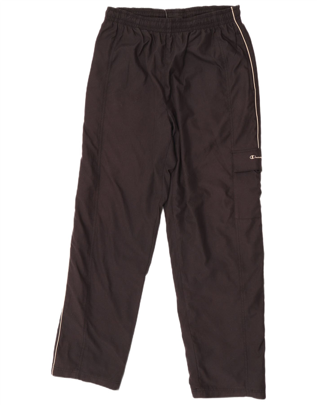 Pantaloni da tuta da uomo Champion grandi in poliestere nero