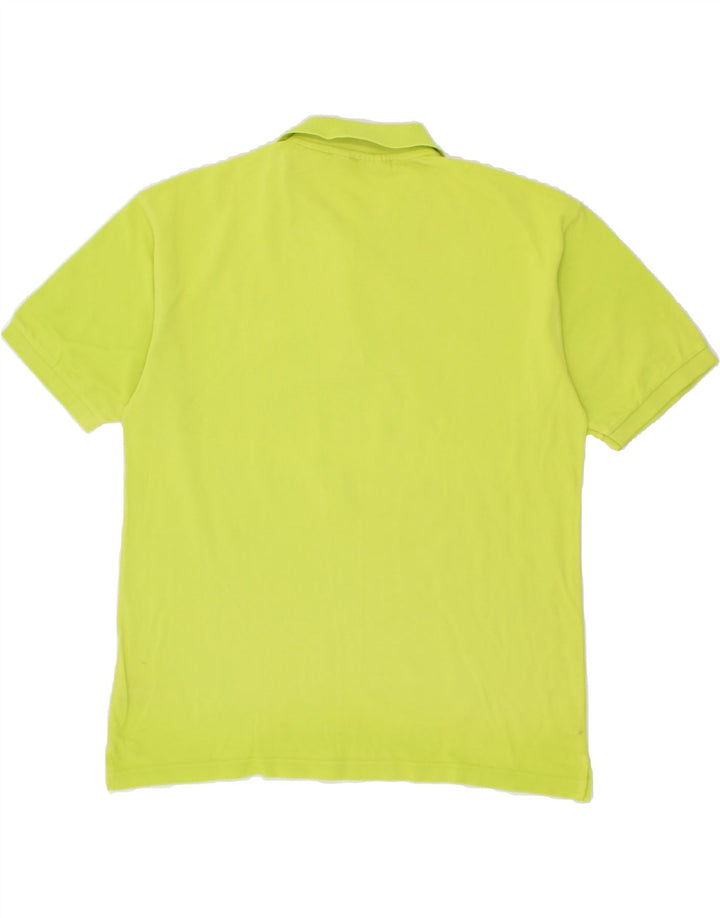 FILA Mens Polo Shirt XL Green Cotton Vintage Fila and Second-Hand Fila from Messina Hembry 