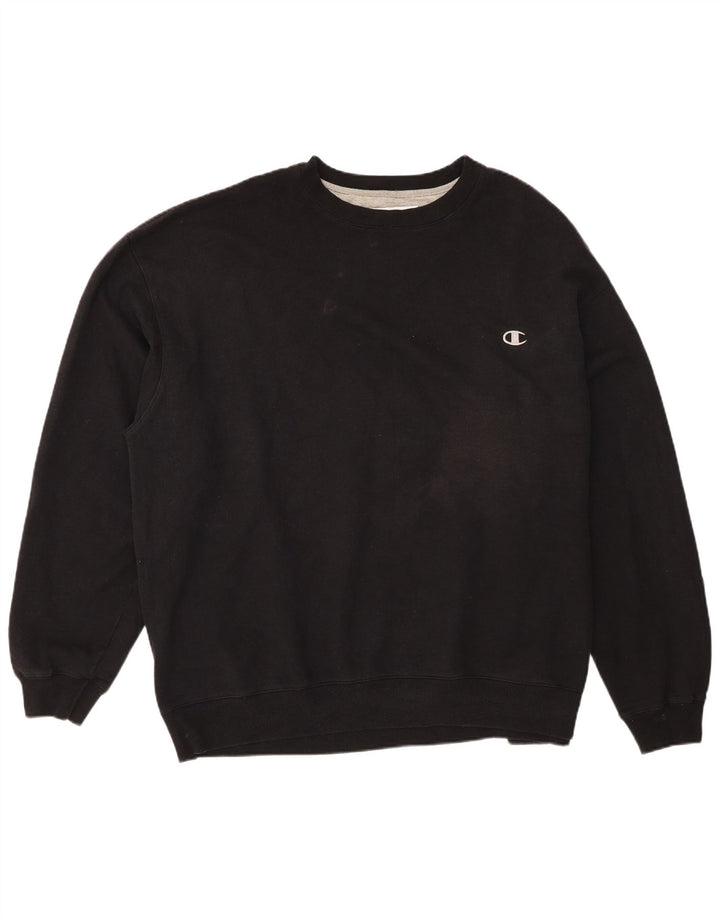 Felpa da uomo Champion Jumper 3XL cotone nero