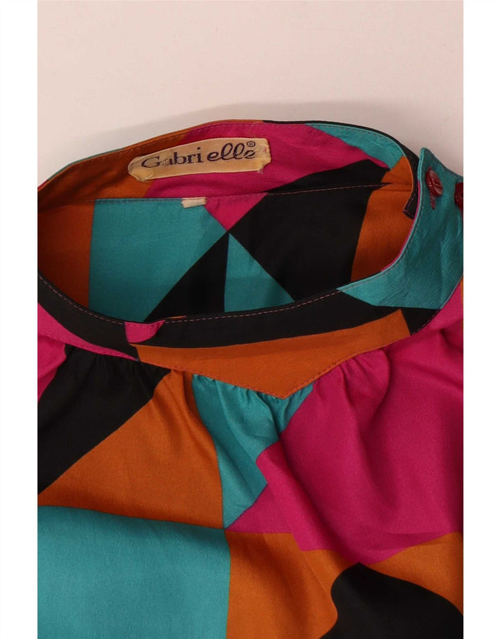 Camicetta camicia da donna Gabrielle IT 44 Medium multicolore geometrica