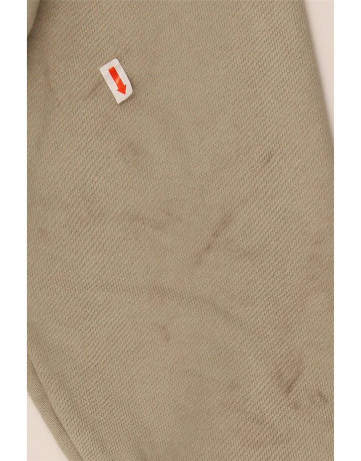 Felpa con cappuccio Cropp da uomo, vestibilità ampia, grafica, beige medio