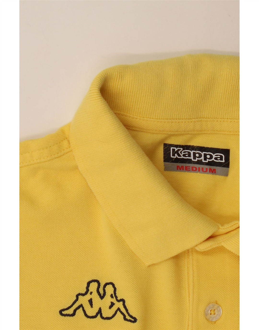 Polo da uomo KAPPA giallo medio