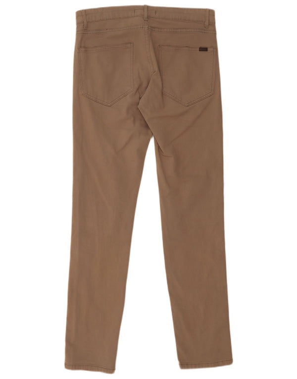 Pantaloni casual slim da uomo Zara EU 40 medi W31 L32 Beige