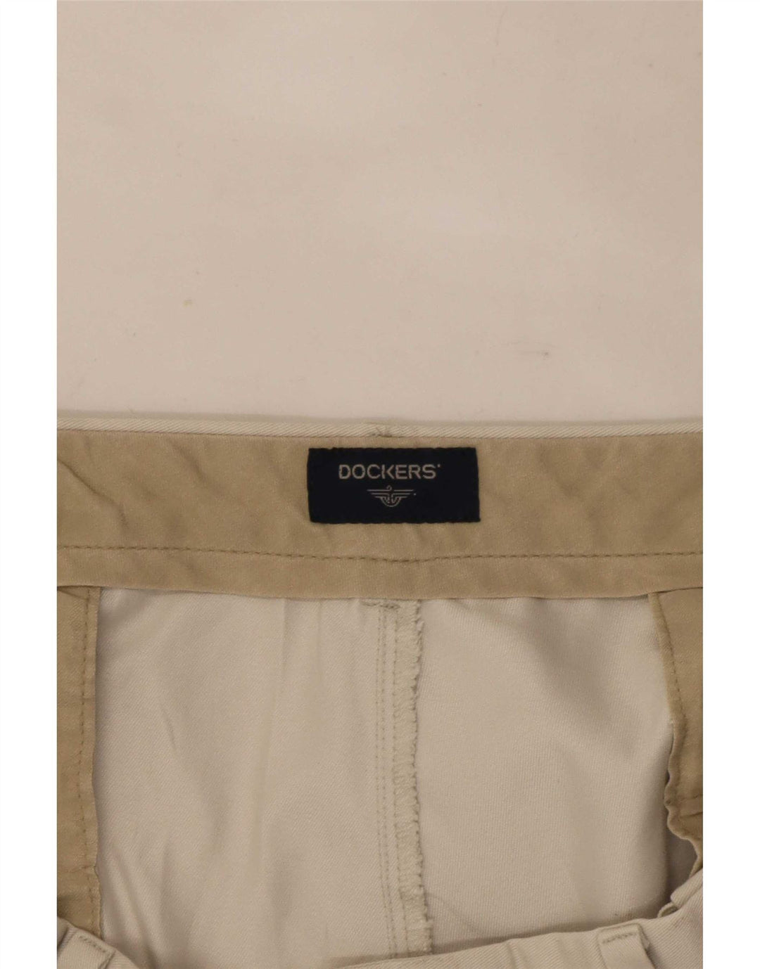 Pantaloni chino con pegging da uomo Dockers W34 L29 Beige