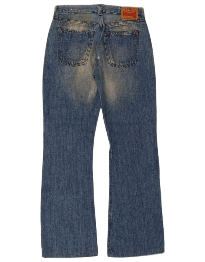 Jeans Bootcut da donna Replay W26 L30 Blu