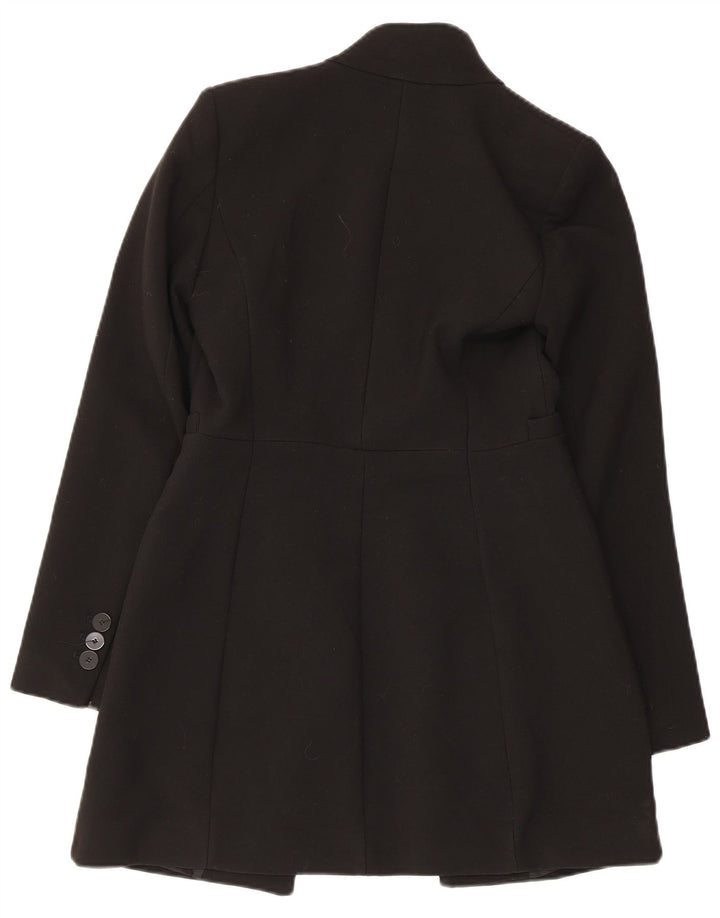 Soprabito aperto da donna Zara UK 6 XS poliestere nero