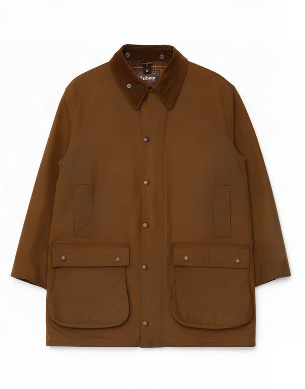 Barbour Mens Waxed Cotton Jacket UK 46 XL Brown
