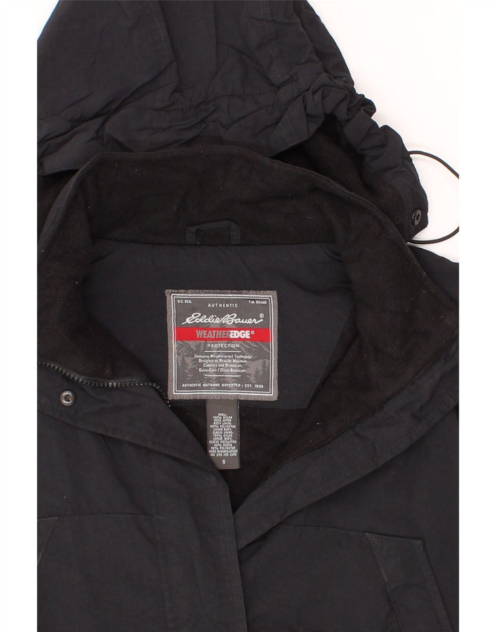 EDDIE BAUER Womens Weather Edge Windbreaker Jacket UK 10 Small Black Vintage Eddie Bauer and Second-Hand Eddie Bauer from Messina Hembry 